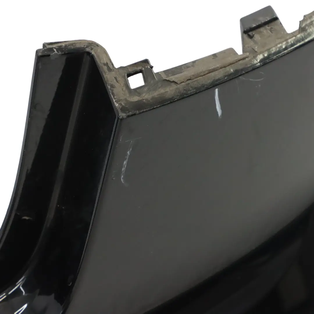 Bumper Trim Panel Covering Panther Black Crystal Effect - Z9Z to Audi S3 8V Rear with Part number 8V5807067D Audi S3 8V Rear Bumper Trim Panel Covering Panther Black Crystal Effect - Z9Z - SKU 8V5807067D-PBC - Part number 8V5807067D