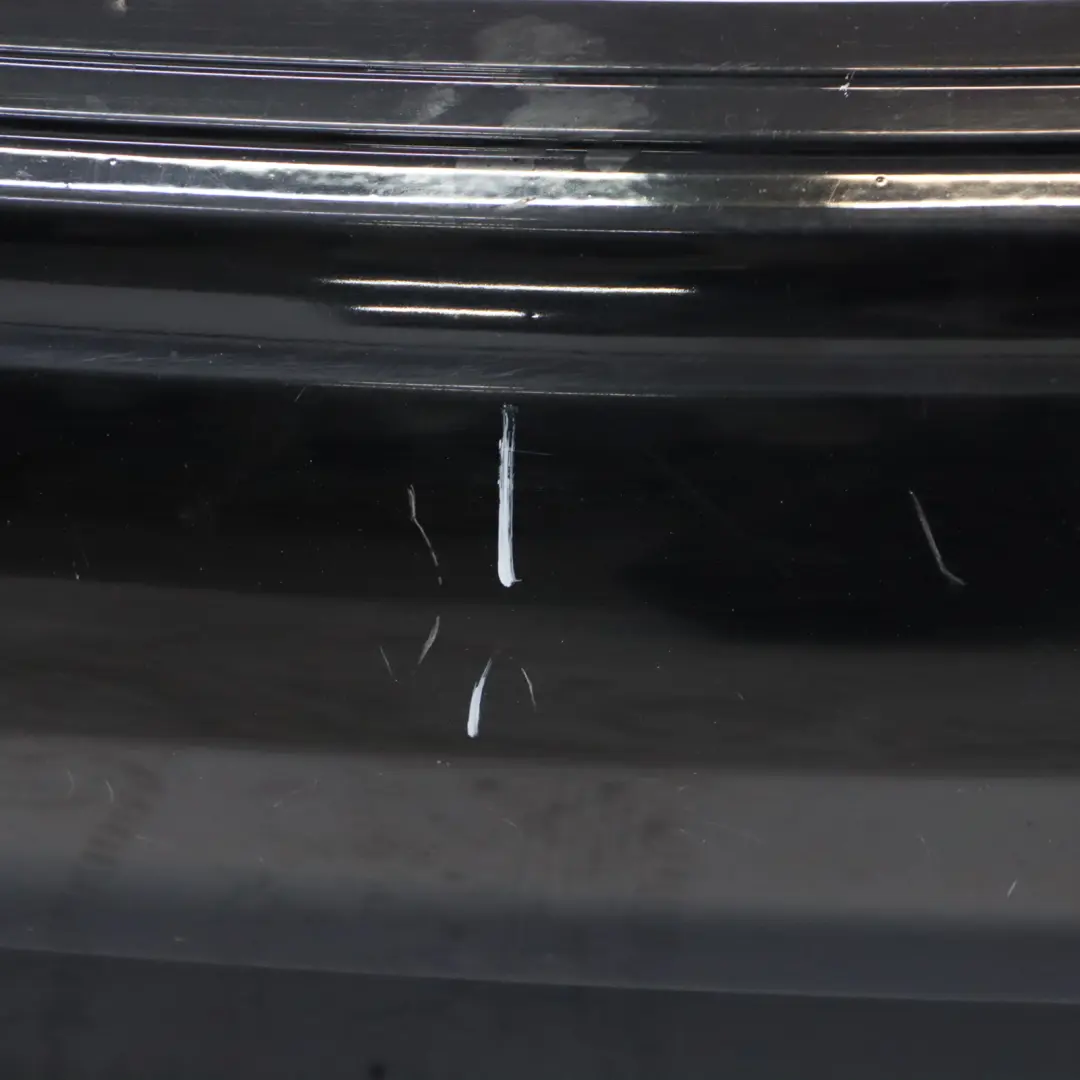 Bumper Trim Panel Covering Panther Black Crystal Effect - Z9Z to Audi S3 8V Rear with Part number 8V5807067D Audi S3 8V Rear Bumper Trim Panel Covering Panther Black Crystal Effect - Z9Z - SKU 8V5807067D-PBC - Part number 8V5807067D