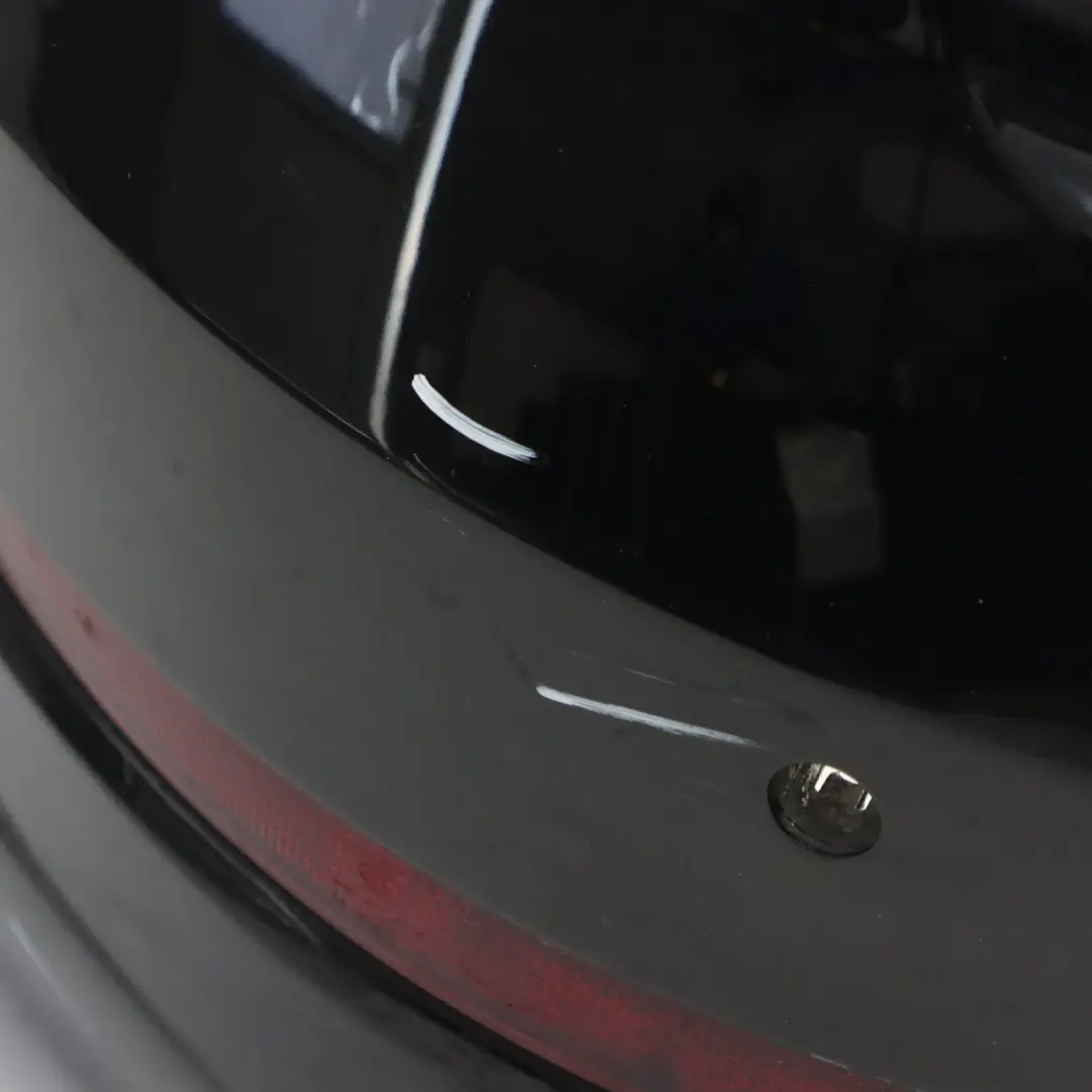 Bumper Trim Panel Covering Panther Black Crystal Effect - Z9Z to Audi S3 8V Rear with Part number 8V5807067D Audi S3 8V Rear Bumper Trim Panel Covering Panther Black Crystal Effect - Z9Z - SKU 8V5807067D-PBC - Part number 8V5807067D