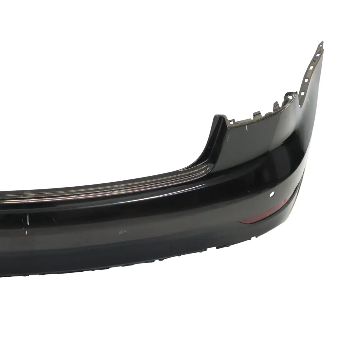 Bumper Trim Panel Covering Panther Black Crystal Effect - Z9Z to Audi S3 8V Rear with Part number 8V5807067D Audi S3 8V Rear Bumper Trim Panel Covering Panther Black Crystal Effect - Z9Z - SKU 8V5807067D-PBC - Part number 8V5807067D