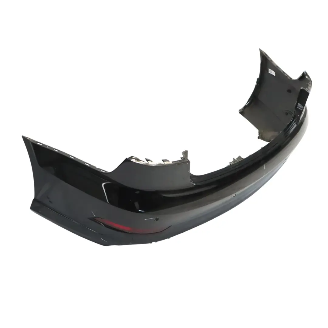 Bumper Trim Panel Covering Panther Black Crystal Effect - Z9Z to Audi S3 8V Rear with Part number 8V5807067D Audi S3 8V Rear Bumper Trim Panel Covering Panther Black Crystal Effect - Z9Z - SKU 8V5807067D-PBC - Part number 8V5807067D