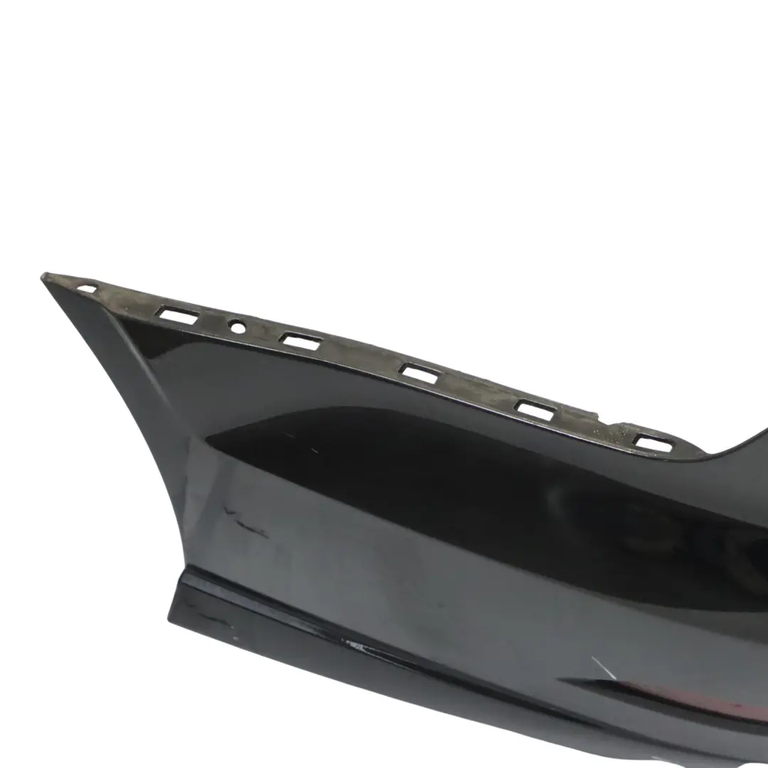 Bumper Trim Panel Covering Panther Black Crystal Effect - Z9Z to Audi S3 8V Rear with Part number 8V5807067D Audi S3 8V Rear Bumper Trim Panel Covering Panther Black Crystal Effect - Z9Z - SKU 8V5807067D-PBC - Part number 8V5807067D