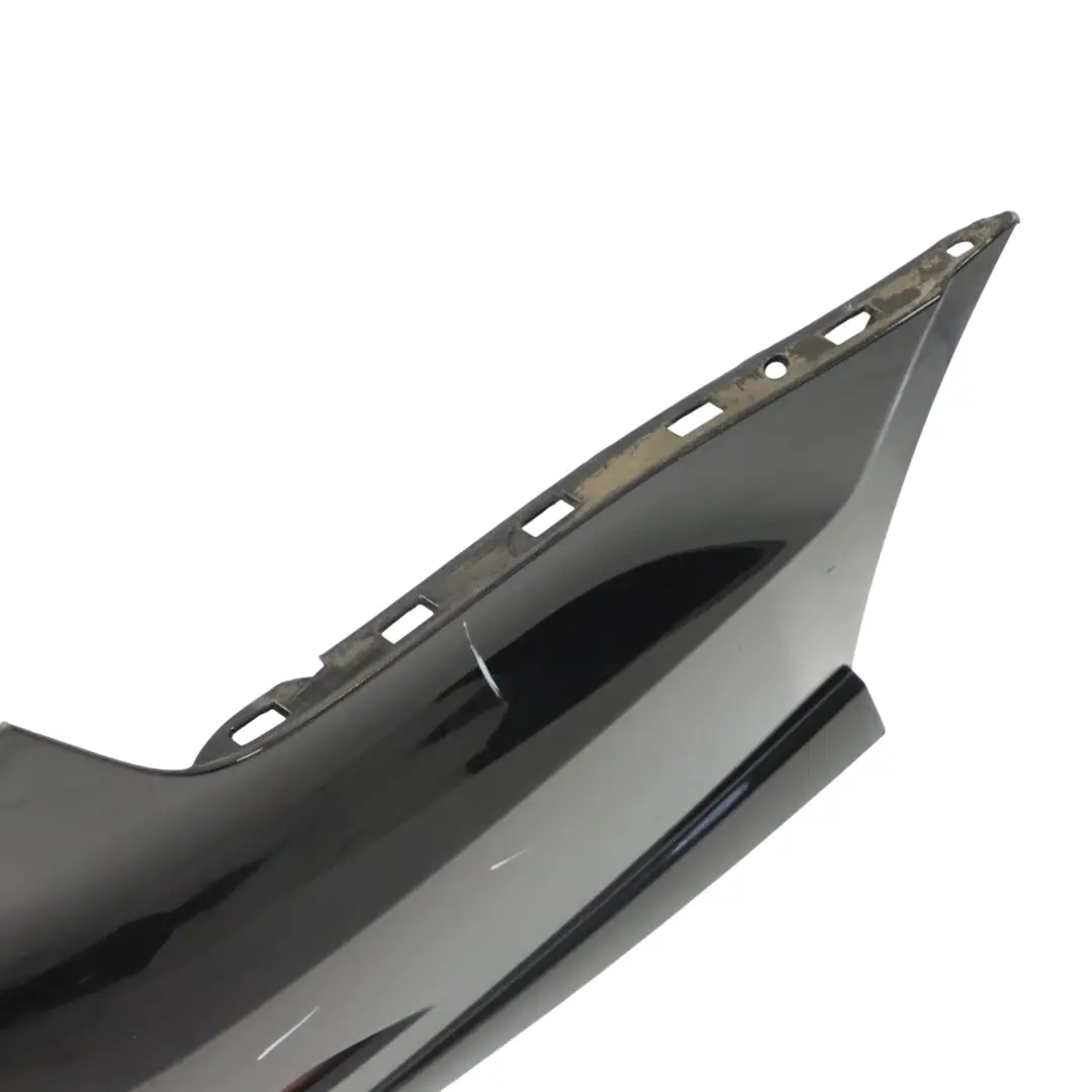 Bumper Trim Panel Covering Panther Black Crystal Effect - Z9Z to Audi S3 8V Rear with Part number 8V5807067D Audi S3 8V Rear Bumper Trim Panel Covering Panther Black Crystal Effect - Z9Z - SKU 8V5807067D-PBC - Part number 8V5807067D