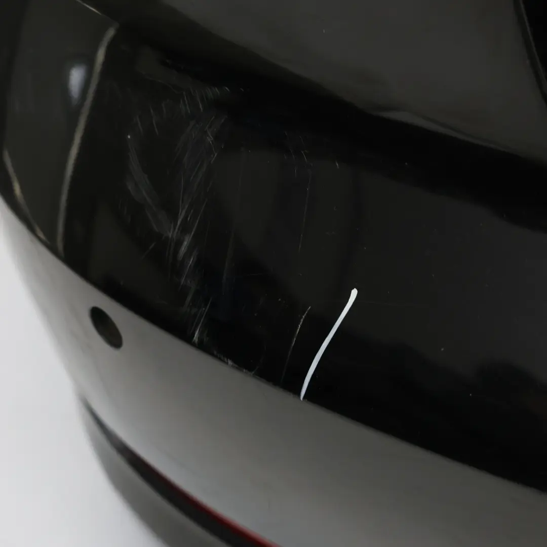 Audi A3 8V Rear Bumper Trim Panel Cover Brilliant Black Metallic - Y9B - SKU 8V5807067K-BBL - Part number 8V5807067K