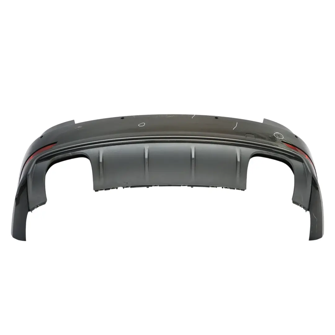 Audi A3 8V Rear Bumper Trim Panel Cover Brilliant Black Metallic - Y9B - SKU 8V5807067K-BBL - Part number 8V5807067K