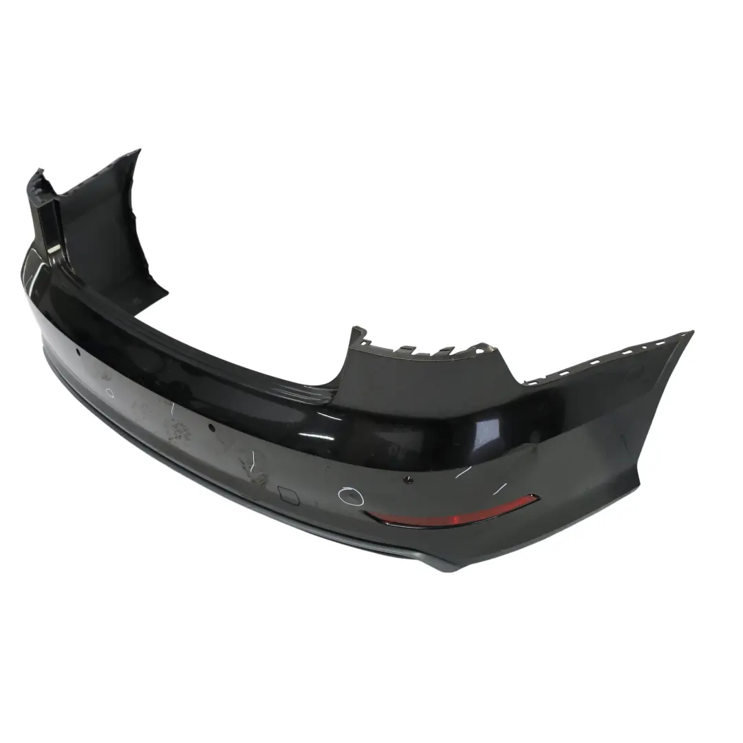Bumper Trim Panel Cover Brilliant Black Metallic - Y9B to Audi A3 8V Rear with Part number 8V5807067K Audi A3 8V Rear Bumper Trim Panel Cover Brilliant Black Metallic - Y9B - SKU 8V5807067K-BBL - Part number 8V5807067K