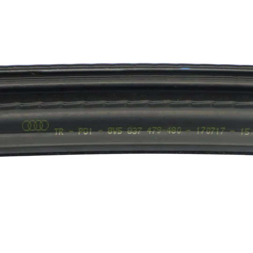 Front Inner Window Glass Seal Gasket Rubber Right O/S to Audi A3 8V with Part number 8V5837480 Audi A3 8V Front Inner Window Glass Seal Gasket Rubber Right O/S - SKU 8V5837480 - Part number 8V5837480