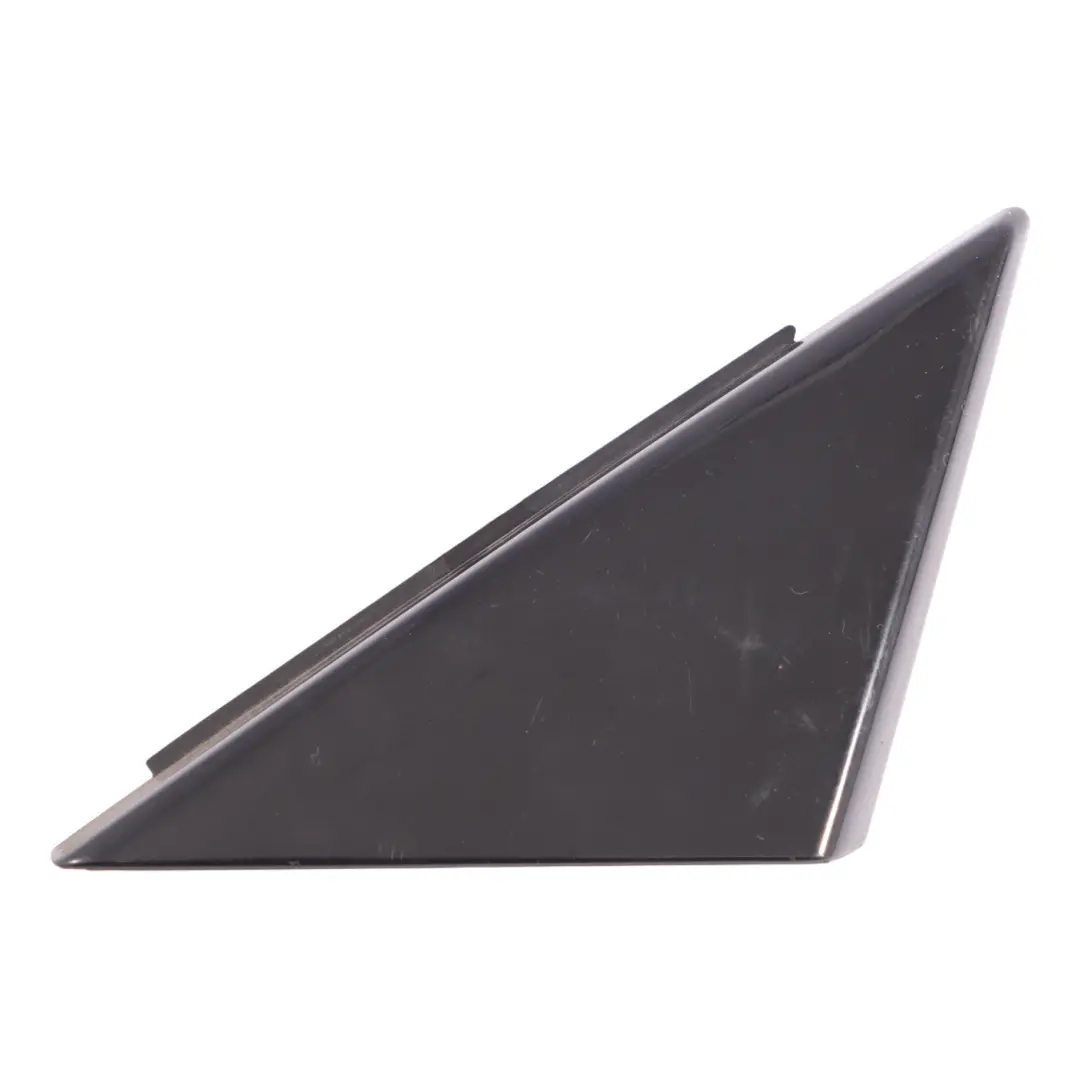 Triangle Cover Trim Front Door Left N/S Exterior Black to Audi A3 8V with Part number 8V5837637 Audi A3 8V Triangle Cover Trim Front Door Left N/S Exterior Black - SKU 8V5837637 - Part number 8V5837637