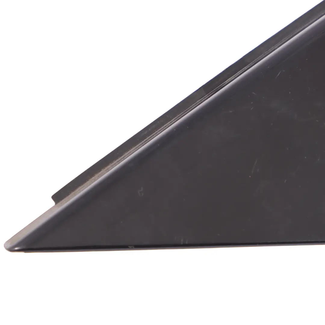 Audi A3 8V Triangle Cover Trim Front Door Left N/S Exterior Black - SKU 8V5837637 - Part number 8V5837637