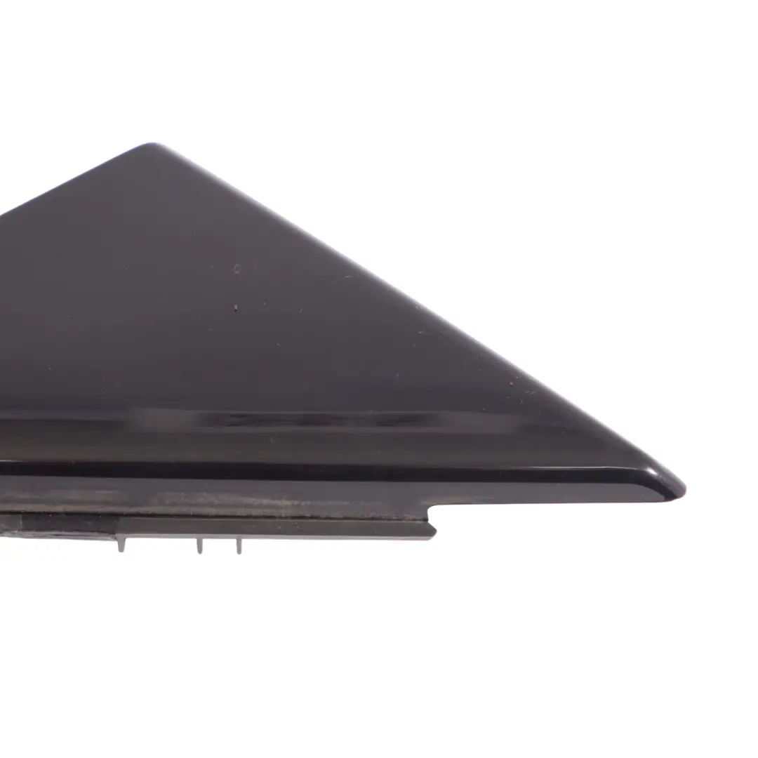 Audi A3 8V Triangle Cover Trim Front Door Right O/S Exterior Black - SKU 8V5837638A - Part number 8V5837638A
