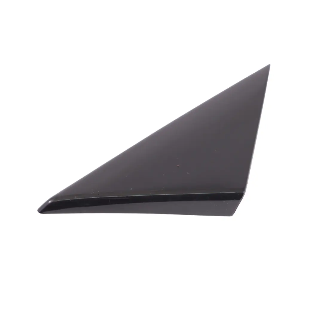 Audi A3 8V Triangle Cover Trim Front Door Right O/S Exterior Black - SKU 8V5837638A - Part number 8V5837638A