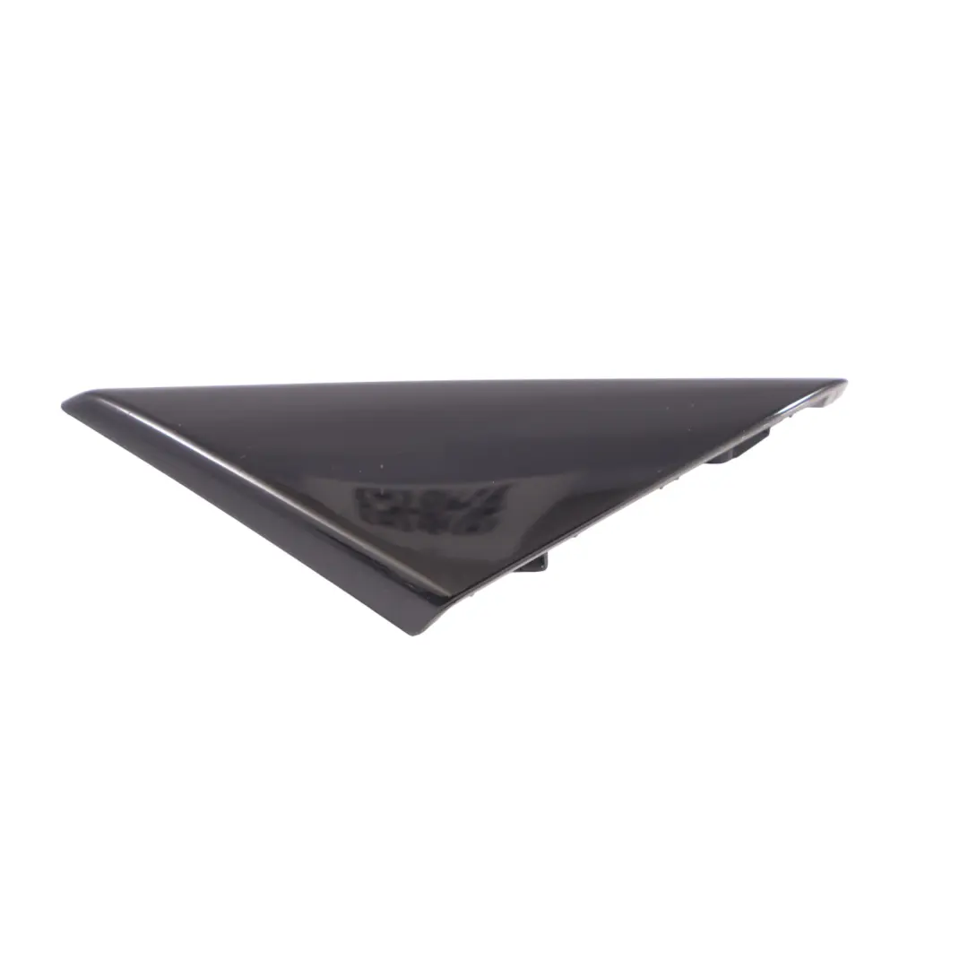 Audi A3 8V Triangle Cover Trim Front Door Right O/S Exterior Black - SKU 8V5837638A - Part number 8V5837638A