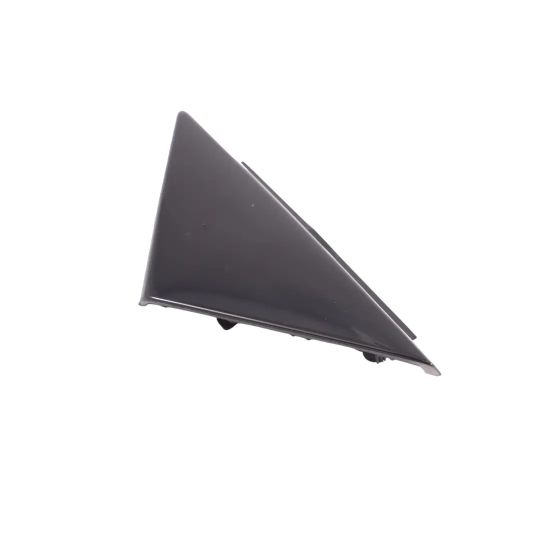Audi A3 8V Triangle Cover Trim Front Door Right O/S Exterior Black - SKU 8V5837638A - Part number 8V5837638A