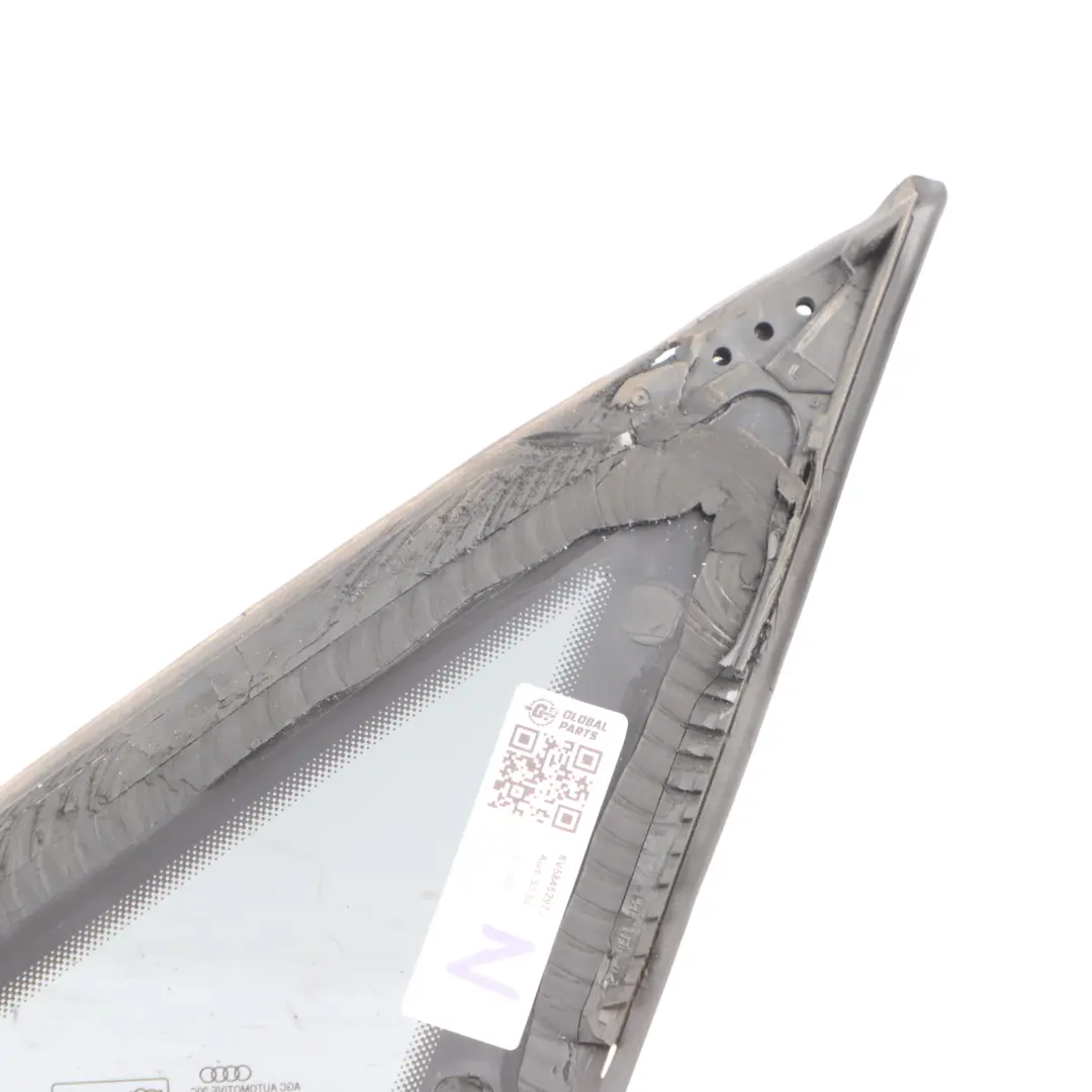 Window Glass Rear Left N/S Quarter Glass Tinted to Audi A3 S3 8V with Part number 8V5845297J Audi A3 S3 8V Window Glass Rear Left N/S Quarter Glass Tinted - SKU 8V5845297J - Part number 8V5845297J