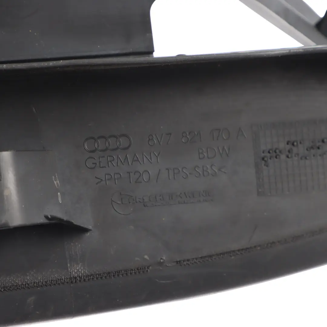 Under Bonnet Cover Trim Front Right O/S to Audi S3 8V with Part number 8V7821170A Audi S3 8V Under Bonnet Cover Trim Front Right O/S - SKU 8V7821170A - Part number 8V7821170A