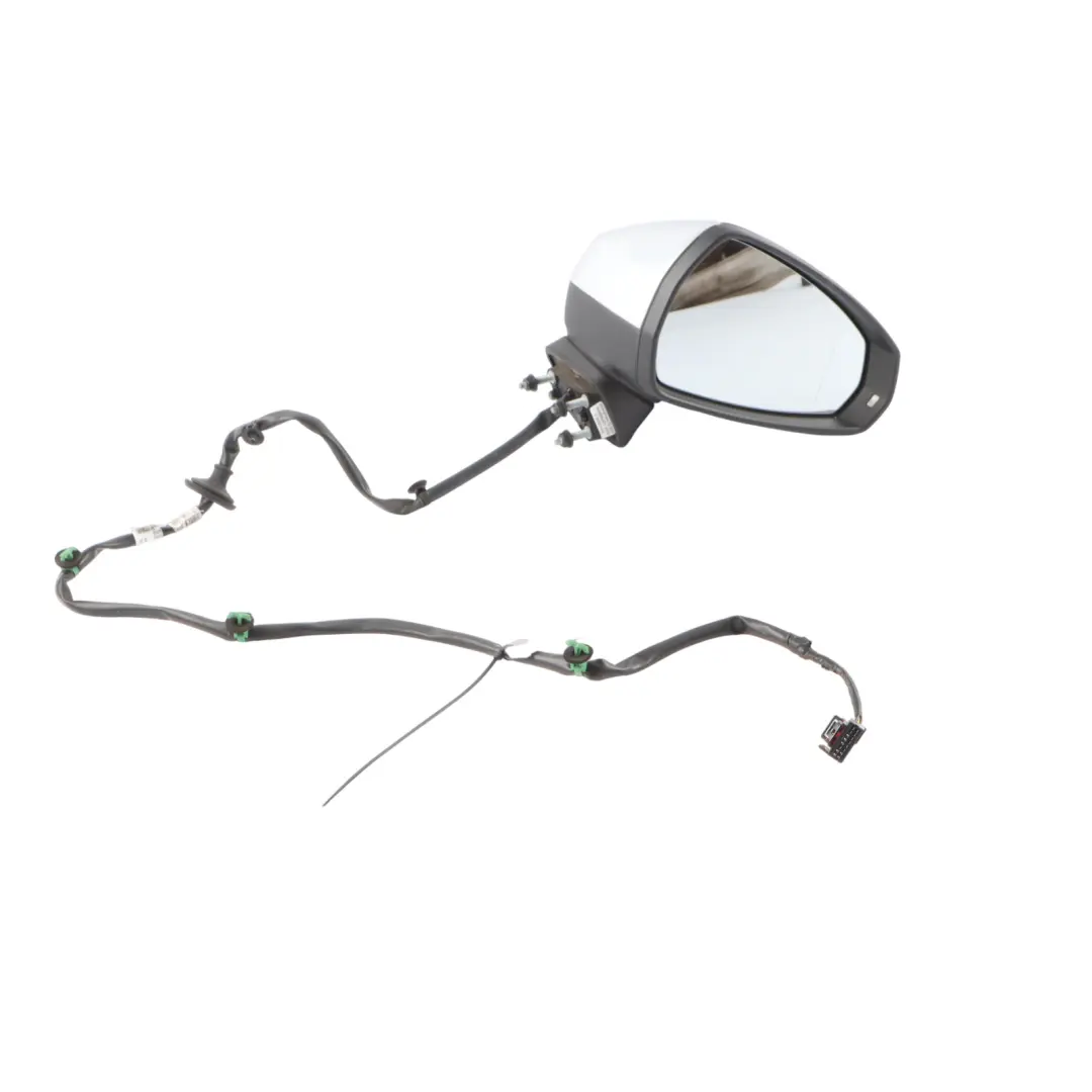 Door Mirror Wing Right O/S Aluminium - Z7G to Audi S3 8V Electric with Part number 8V7857410C Audi S3 8V Electric Door Mirror Wing Right O/S Aluminium - Z7G - SKU 8V7857410C-ALU - Part number 8V7857410C