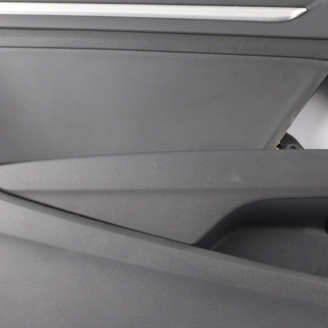 Front Door Card Trim Panel Left N/S Black Leather to Audi S3 8V Cabrio with Part number 8V7867103A Audi S3 8V Cabrio Front Door Card Trim Panel Left N/S Black Leather - SKU 8V7867103A - Part number 8V7867103A