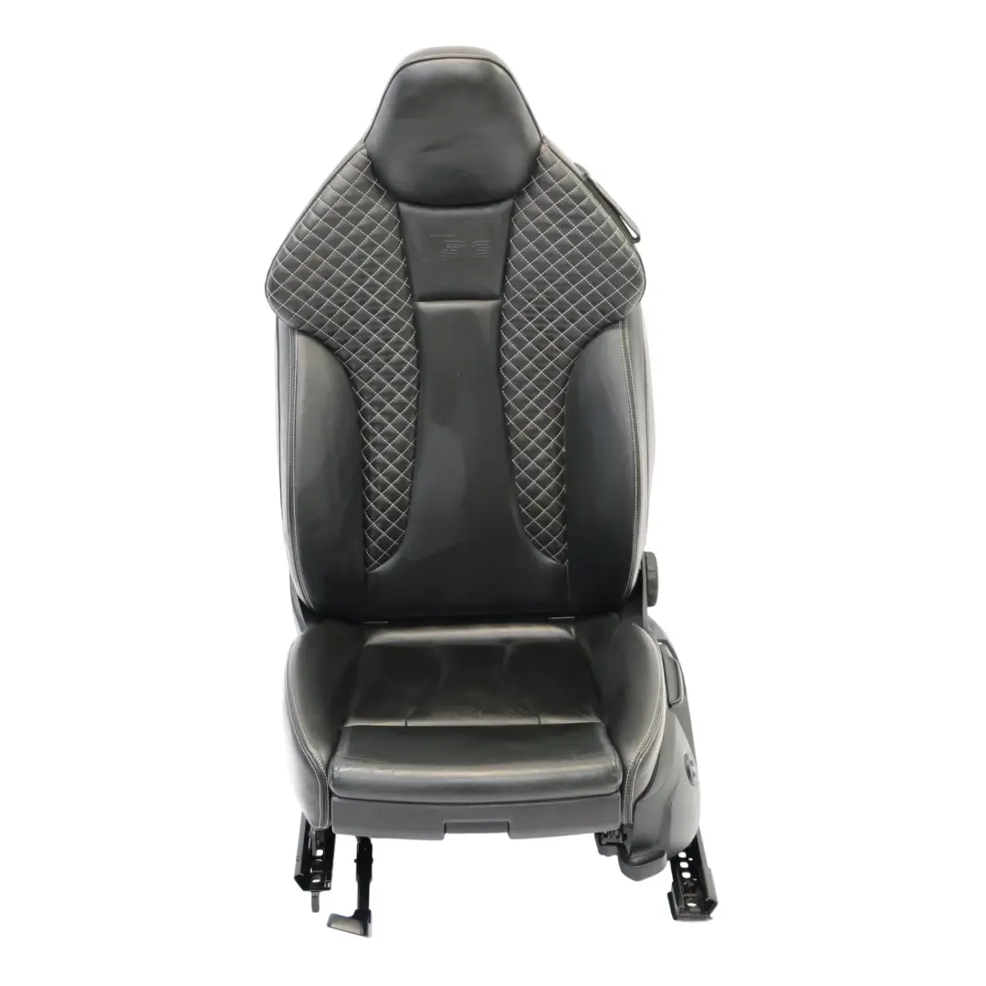 Audi S3 8V Cabrio 3 Puerta Asiento Delantero Izquierdo Calefactable Cuero Negro - SKU 8V7881805P-1 - Número de pieza 8V7881805P