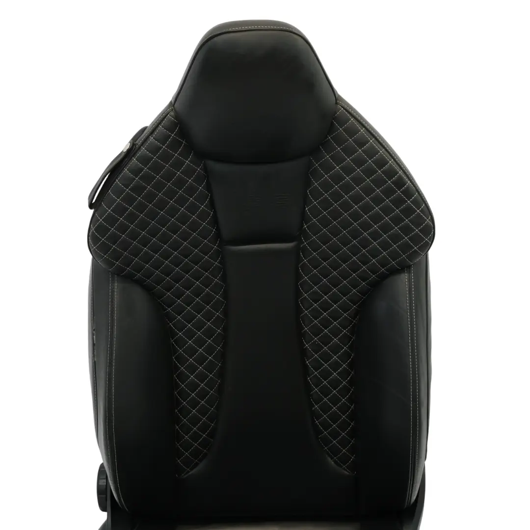 Door Sport Seat Front Right O/S Heated Leather Black to Audi A3 S3 8V Cabrio 3 with Part number 8V7881806P Audi A3 S3 8V Cabrio 3 Door Sport Seat Front Right O/S Heated Leather Black - SKU 8V7881806P-1 - Part number 8V7881806P