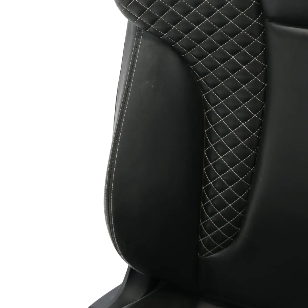 Audi A3 S3 8V Cabrio 3 Türer Sportsitz Vorne Rechts Beheizt Leder Schwarz - SKU 8V7881806P-1 - Teilenummer 8V7881806P