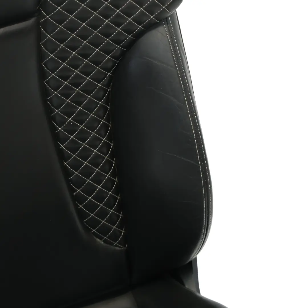Audi A3 S3 8V Cabrio 3 Türer Sportsitz Vorne Rechts Beheizt Leder Schwarz - SKU 8V7881806P-1 - Teilenummer 8V7881806P