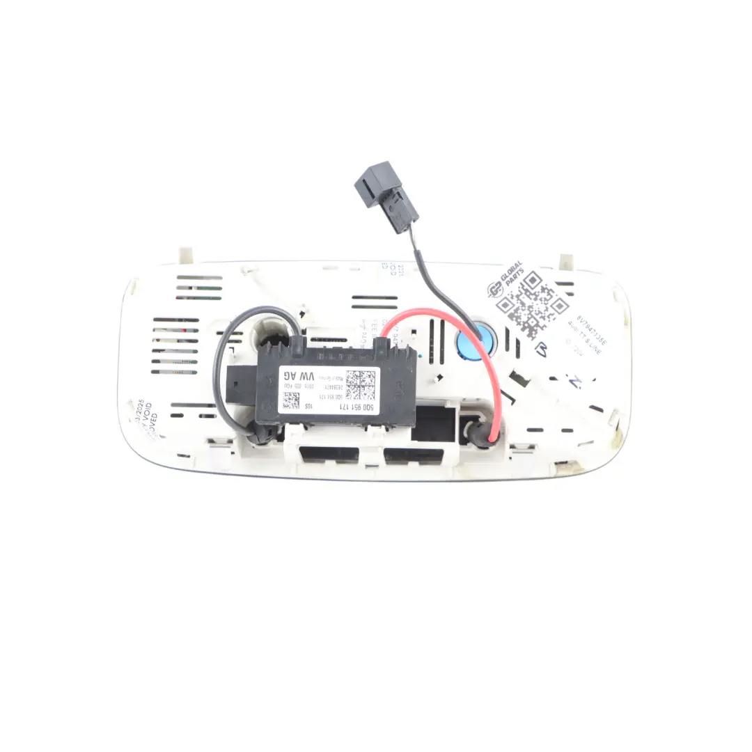 8S Roof Light Reading Lamp Interior Switch Panel to Audi A3 8V TT with Part number 8V7947135E Audi A3 8V TT 8S Roof Light Reading Lamp Interior Switch Panel - SKU 8V7947135E - Part number 8V7947135E