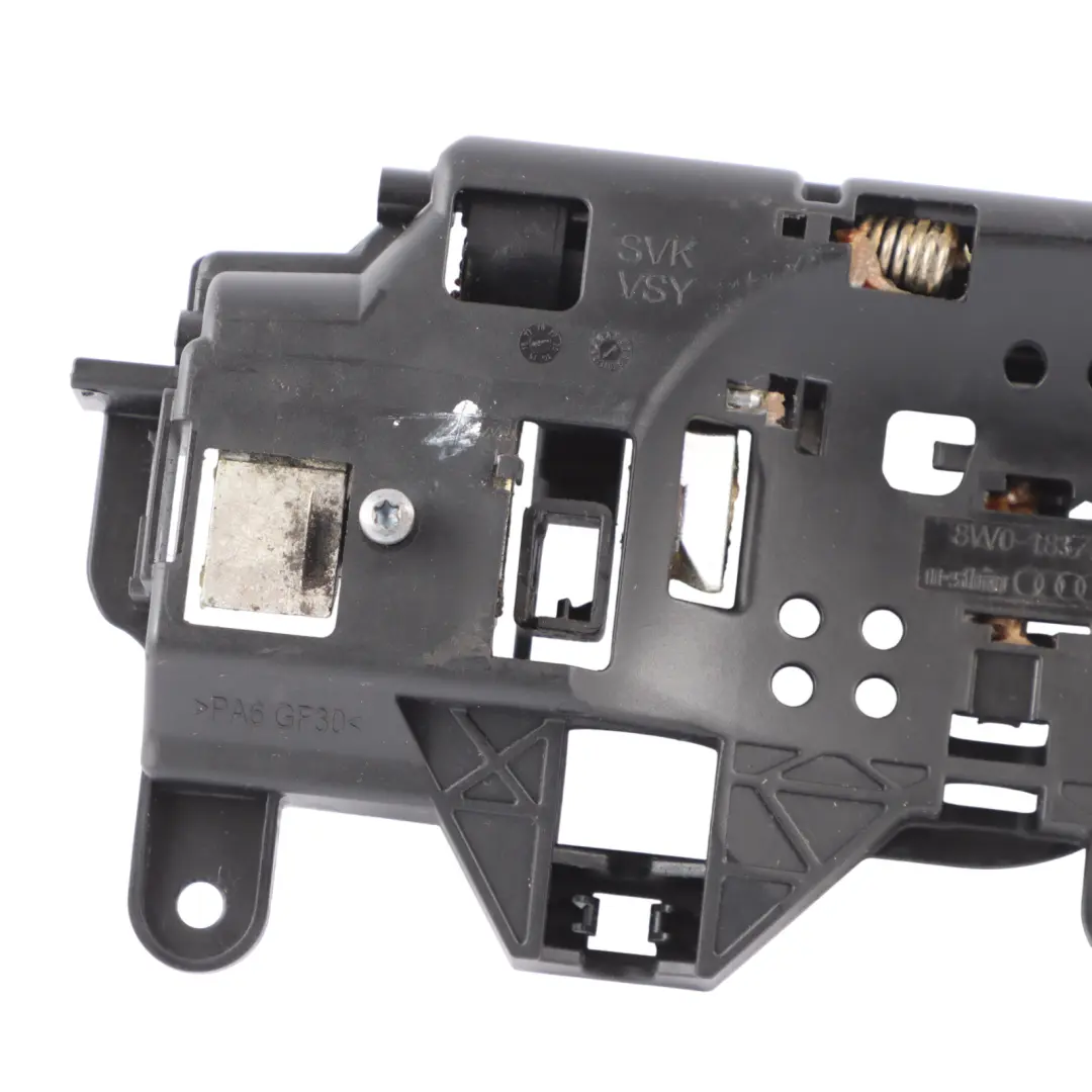 Audi A4 B9 A5 F5 Exterior Door Handle Bracket Holder Rear Left N/S - SKU 8W01837811A - Part number 8W01837811A