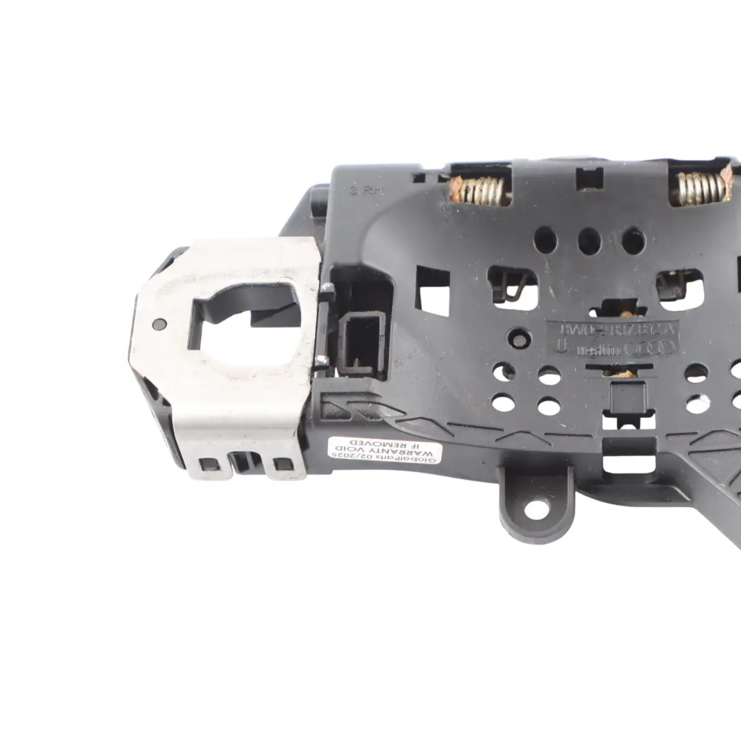 Audi A4 S4 B9 Interior Door Handle Frame Bracket Front Right O/S - SKU 8W02837812A - Part number 8W02837812A