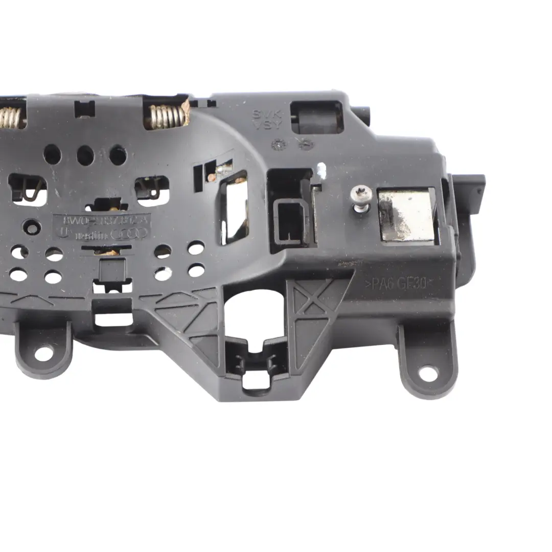 Audi A4 S4 B9 Interior Door Handle Frame Bracket Front Right O/S - SKU 8W02837812A - Part number 8W02837812A