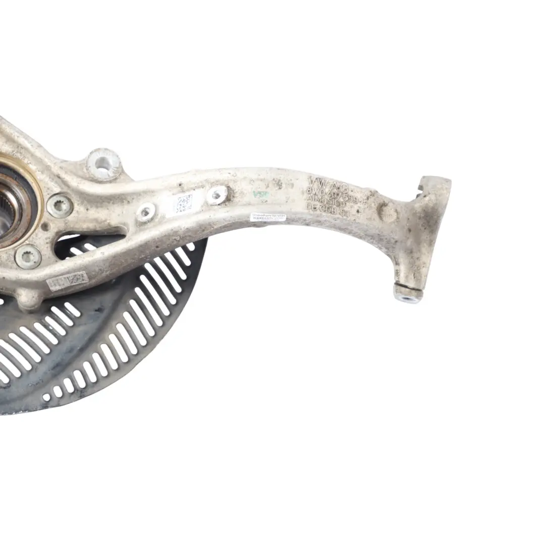 Audi A4 B9 Zwrotnica Tarcza Hamulcowa Lewy Przód Lewa Przednia - SKU 8W0407253F-1 - Numer Części 8W0407253F