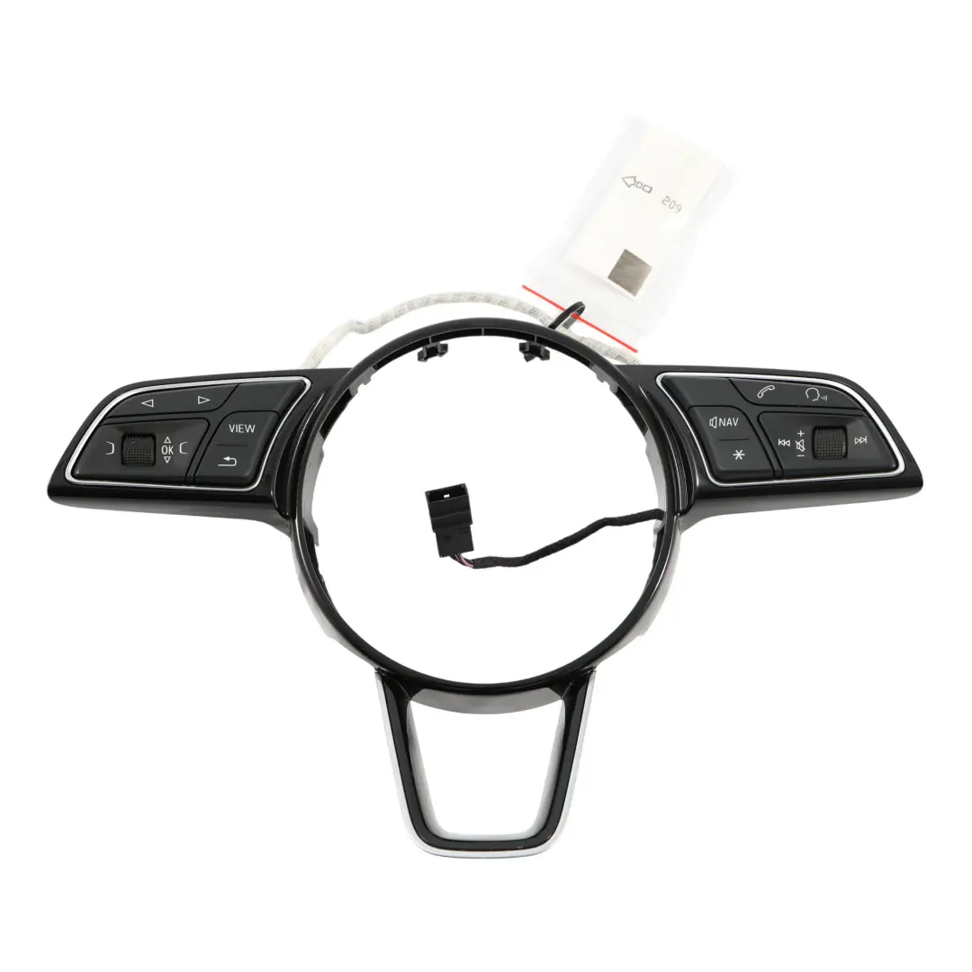 Audi A4 B9 Steering Wheel Switch Multifunction Button Trim - SKU 8W0419091CS - Part number 8W0419091CS
