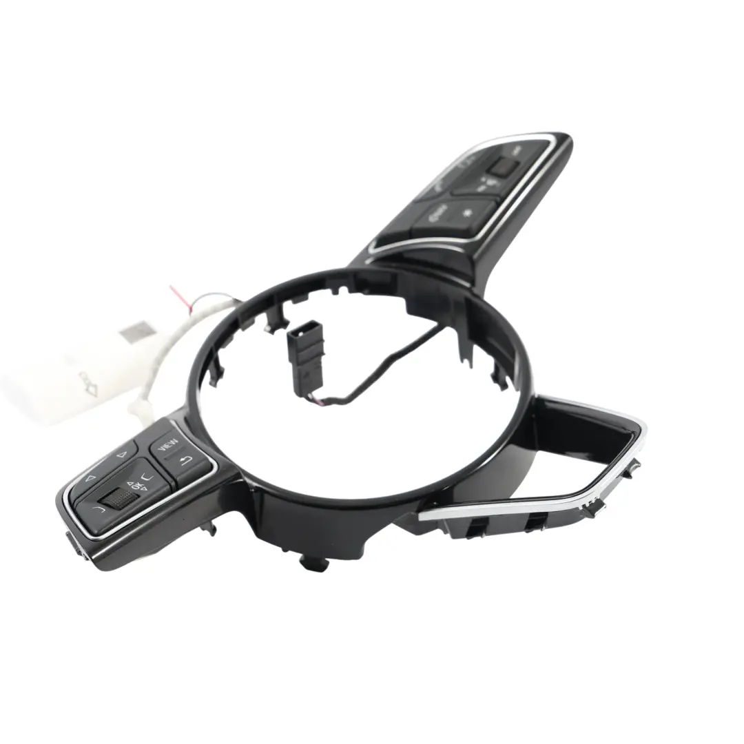 Steering Wheel Switch Multifunction Button Trim to Audi A4 B9 with Part number 8W0419091CS Audi A4 B9 Steering Wheel Switch Multifunction Button Trim - SKU 8W0419091CS - Part number 8W0419091CS
