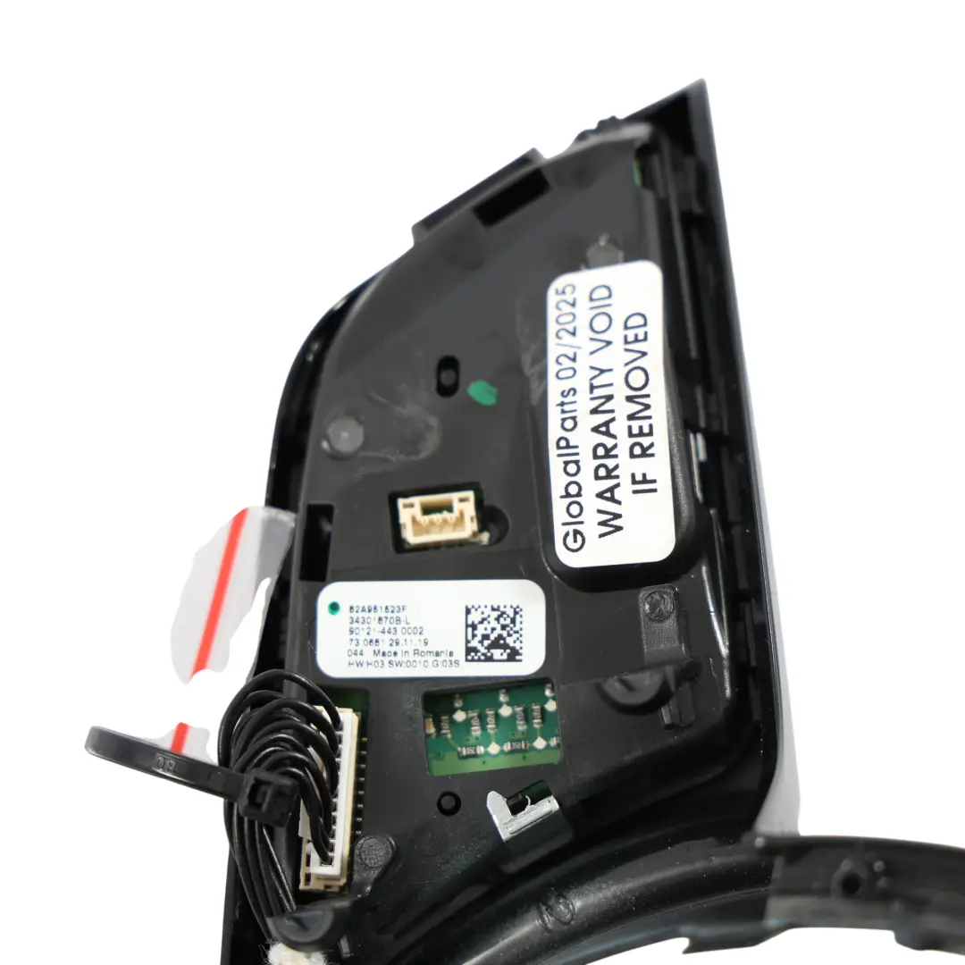 Audi A4 B9 Steering Wheel Switch Multifunction Button Trim - SKU 8W0419091EQ - Part number 8W0419091EQ