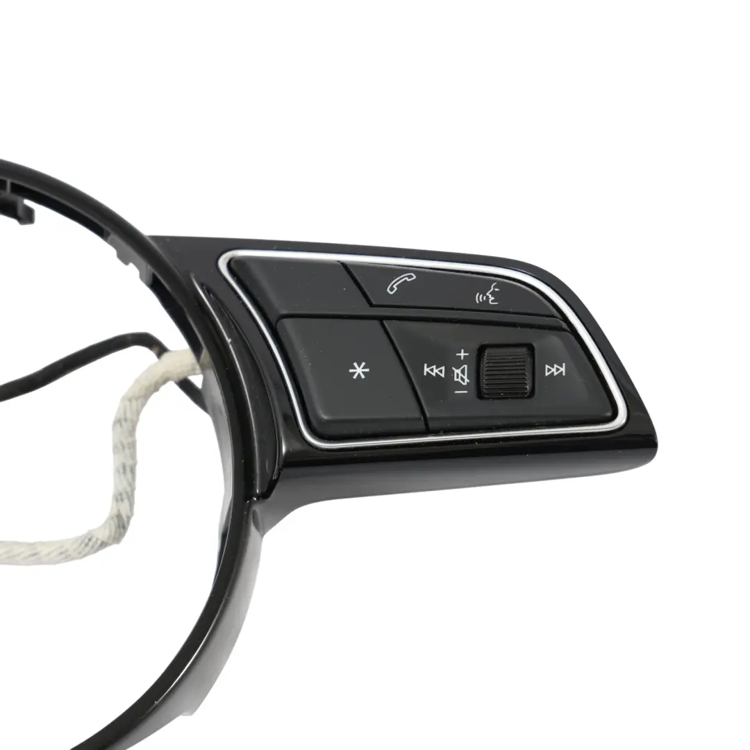 Lenkrad Schalter Multifunktion Staste Zierleiste für Audi A4 B9 mit Teilenummer 8W0419091EQ Audi A4 B9 Lenkrad Schalter Multifunktion Staste Zierleiste - SKU 8W0419091EQ - Teilenummer 8W0419091EQ