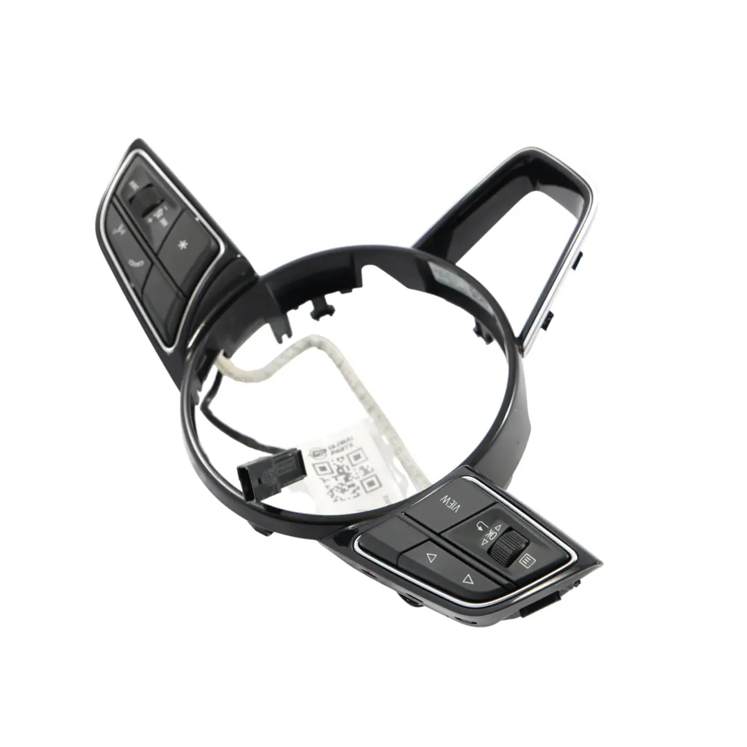 Lenkrad Schalter Multifunktion Staste Zierleiste für Audi A4 B9 mit Teilenummer 8W0419091EQ Audi A4 B9 Lenkrad Schalter Multifunktion Staste Zierleiste - SKU 8W0419091EQ - Teilenummer 8W0419091EQ