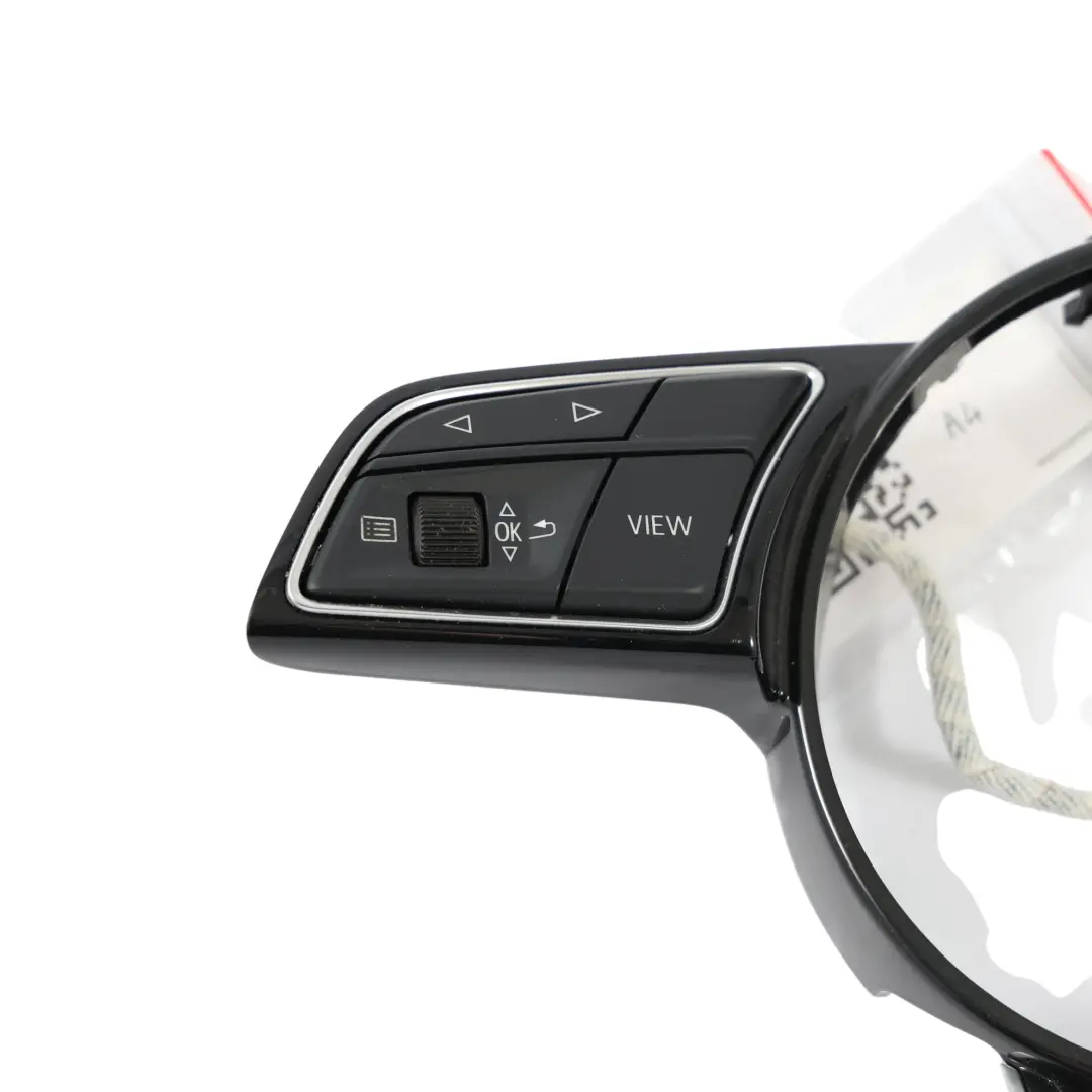 Audi A4 B9 Steering Wheel Multifunction Switch Button Trim Panel - SKU 82A951523F - Part number 82A951523F
