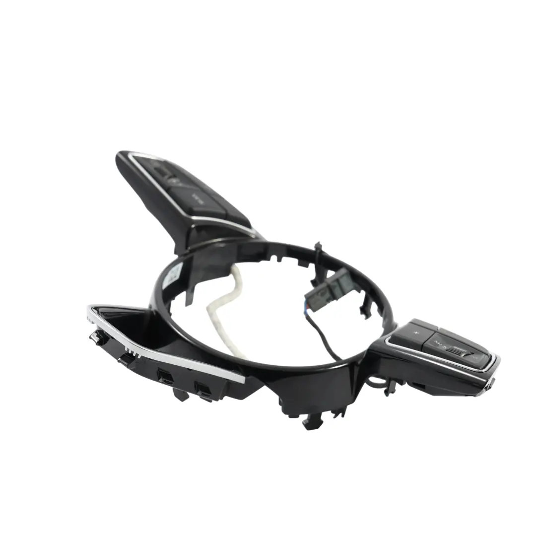 Steering Wheel Multifunction Switch Button Trim Panel to Audi A4 B9 with Part number 82A951523F Audi A4 B9 Steering Wheel Multifunction Switch Button Trim Panel - SKU 82A951523F - Part number 82A951523F