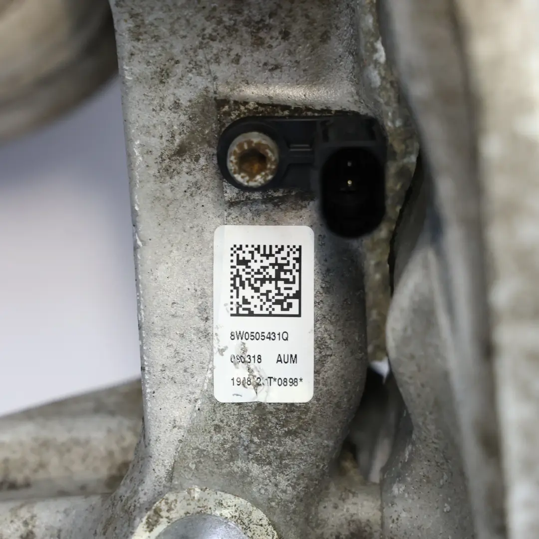 Audi A4 B9 Soporte Rueda Trasera Izquierda N / S Rueda Montaje Eje - SKU 8W0505431Q - Número de pieza 8W0505431Q