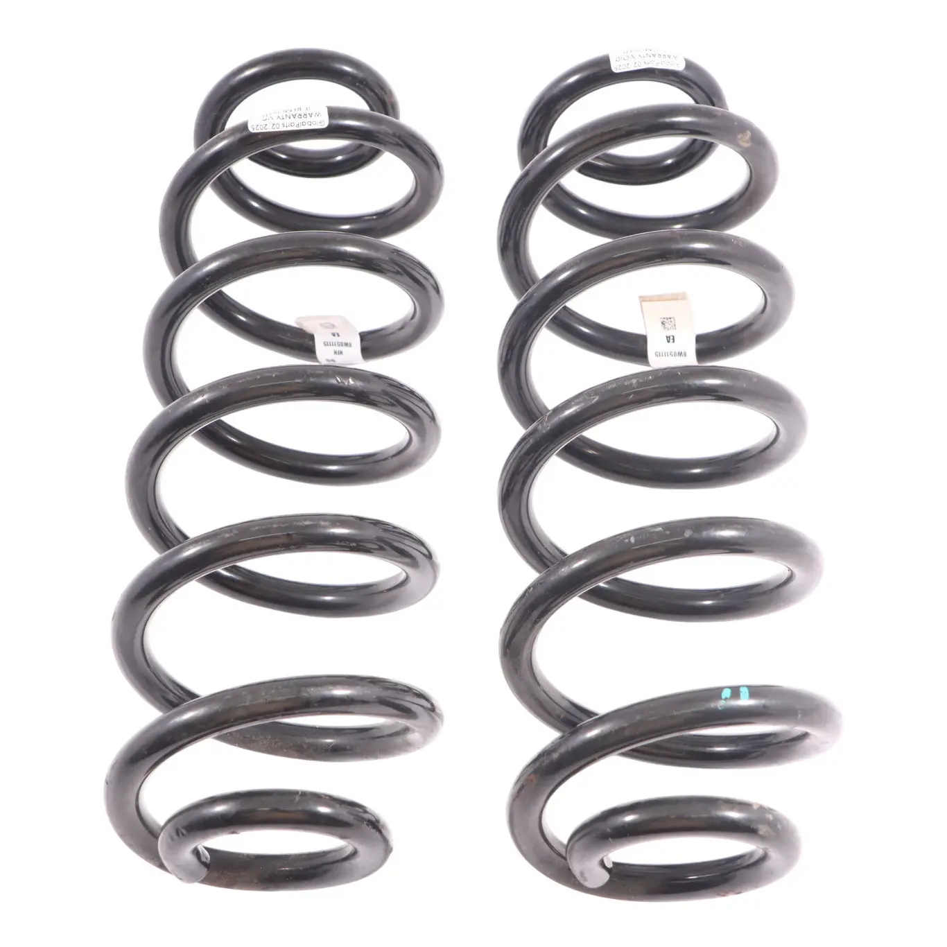 Audi A4 B9 Coil Spring Suspension Rear Left Right N/O/S Set Kit 8W0511115EA 
