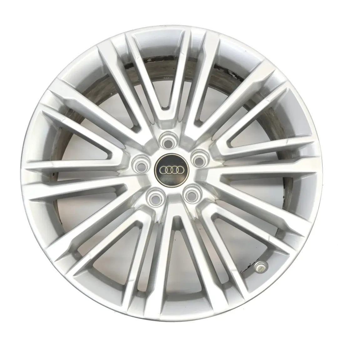 Audi A4 8W B9 Argento Cerchio In Lega Leggera 19" 8,5J ET:40 - SKU 8W0601025BE-1 - Numero di parte 8W0601025BE