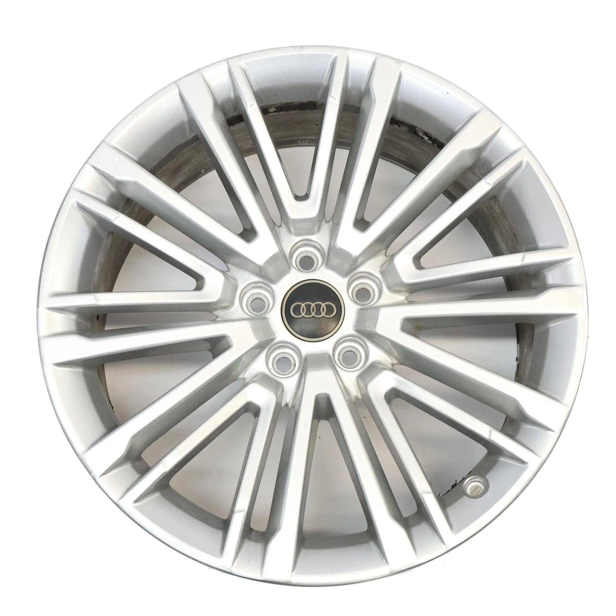 Audi A4 8W B9 Silver Wheel Light Alloy Rim 19" 8,5J ET:40  8W0601025BE