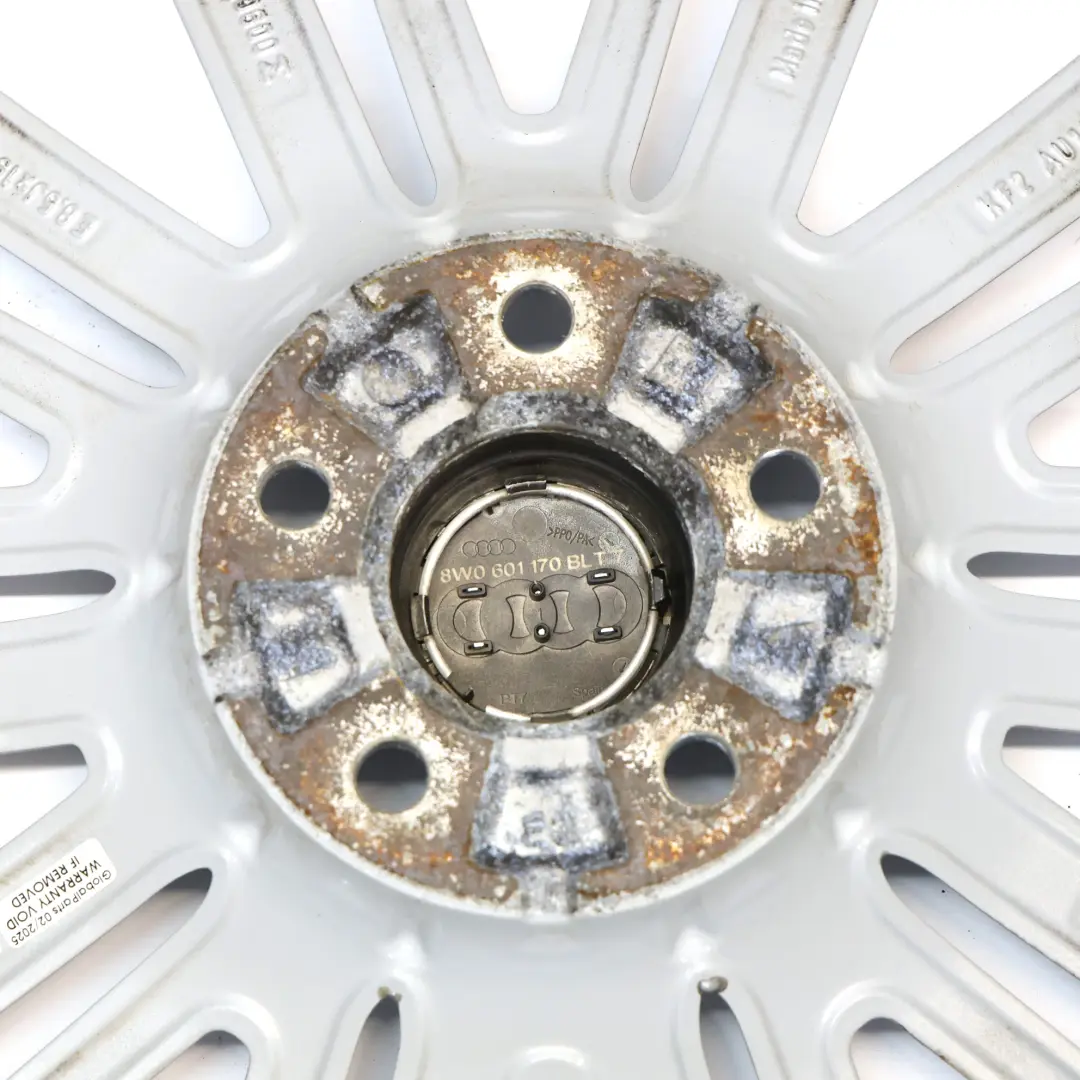 Audi A4 8W B9 Srebrna Felga Aluminiowa 19" 8,5J ET:40 - SKU 8W0601025BE-1 - Numer Części 8W0601025BE