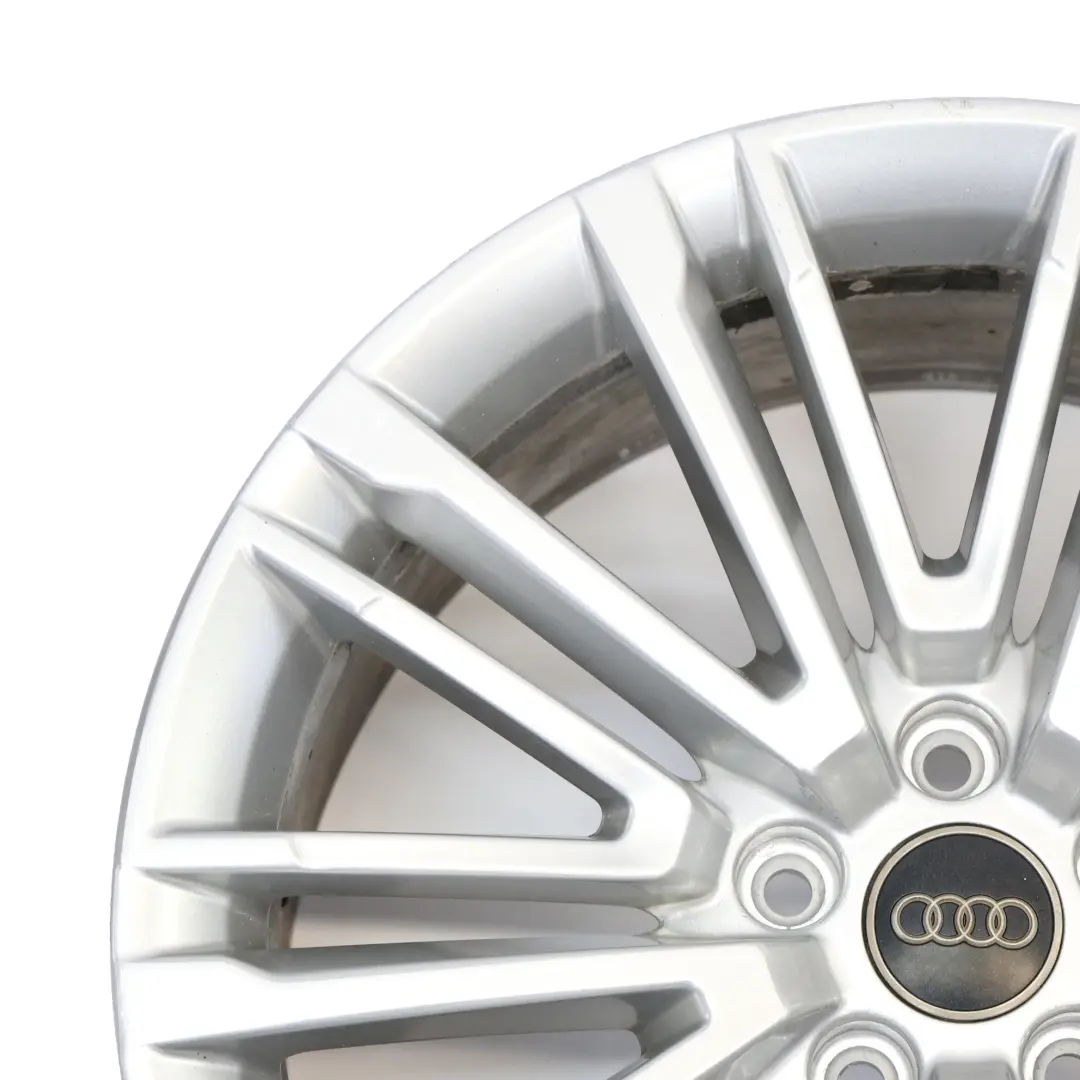 Audi A4 8W B9 Jante Argentée En Alliage Léger 19" 8,5J ET:40 - SKU 8W0601025BE-1 - Numéro de pièce 8W0601025BE