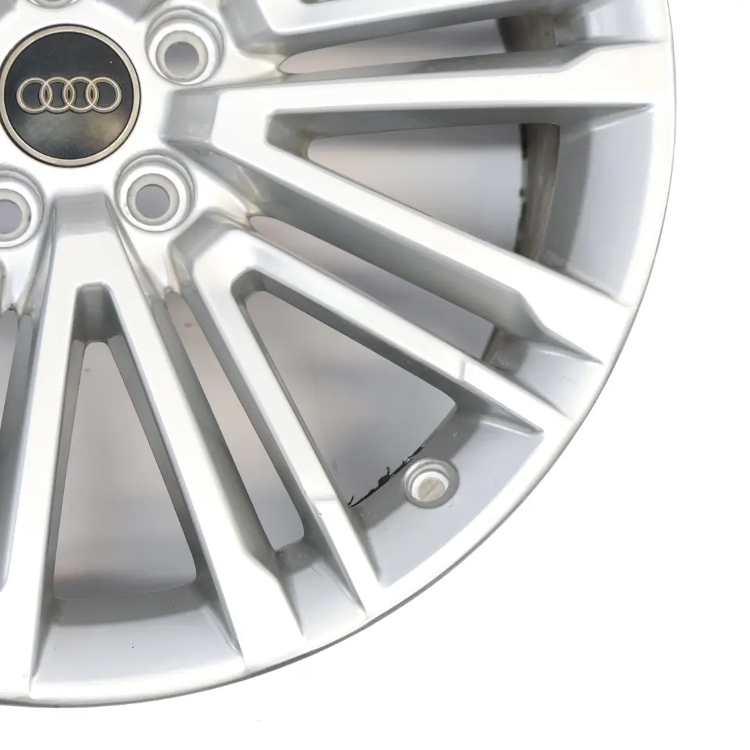 Audi A4 8W B9 Jante Argentée En Alliage Léger 19" 8,5J ET:40 - SKU 8W0601025BE-1 - Numéro de pièce 8W0601025BE