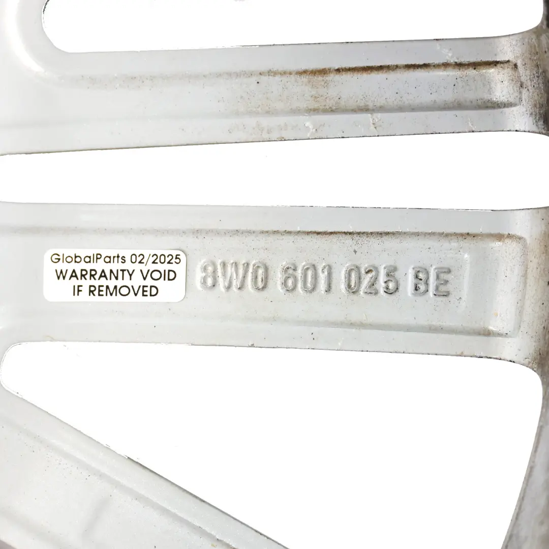 Light Alloy Rim 19" 8,5J ET:40 to Audi A4 8W B9 Silver Wheel with Part number 8W0601025BE Audi A4 8W B9 Silver Wheel Light Alloy Rim 19" 8,5J ET:40 - SKU 8W0601025BE-3 - Part number 8W0601025BE