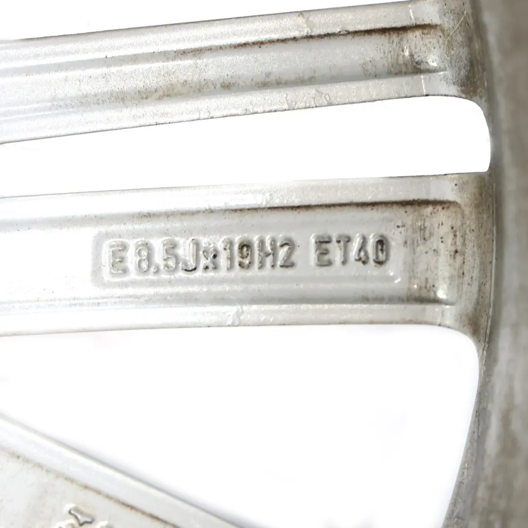 Light Alloy Rim 19" 8,5J ET:40 to Audi A4 8W B9 Silver Wheel with Part number 8W0601025BE Audi A4 8W B9 Silver Wheel Light Alloy Rim 19" 8,5J ET:40 - SKU 8W0601025BE-3 - Part number 8W0601025BE