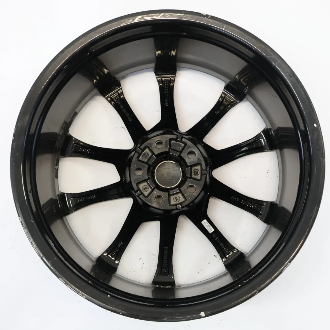  Llanta De Aleación Audi A4 S4 8W B9 Negra 19" 8.5J ET:40 - SKU 8W0601025BF-1 - Número de pieza 8W0601025BF