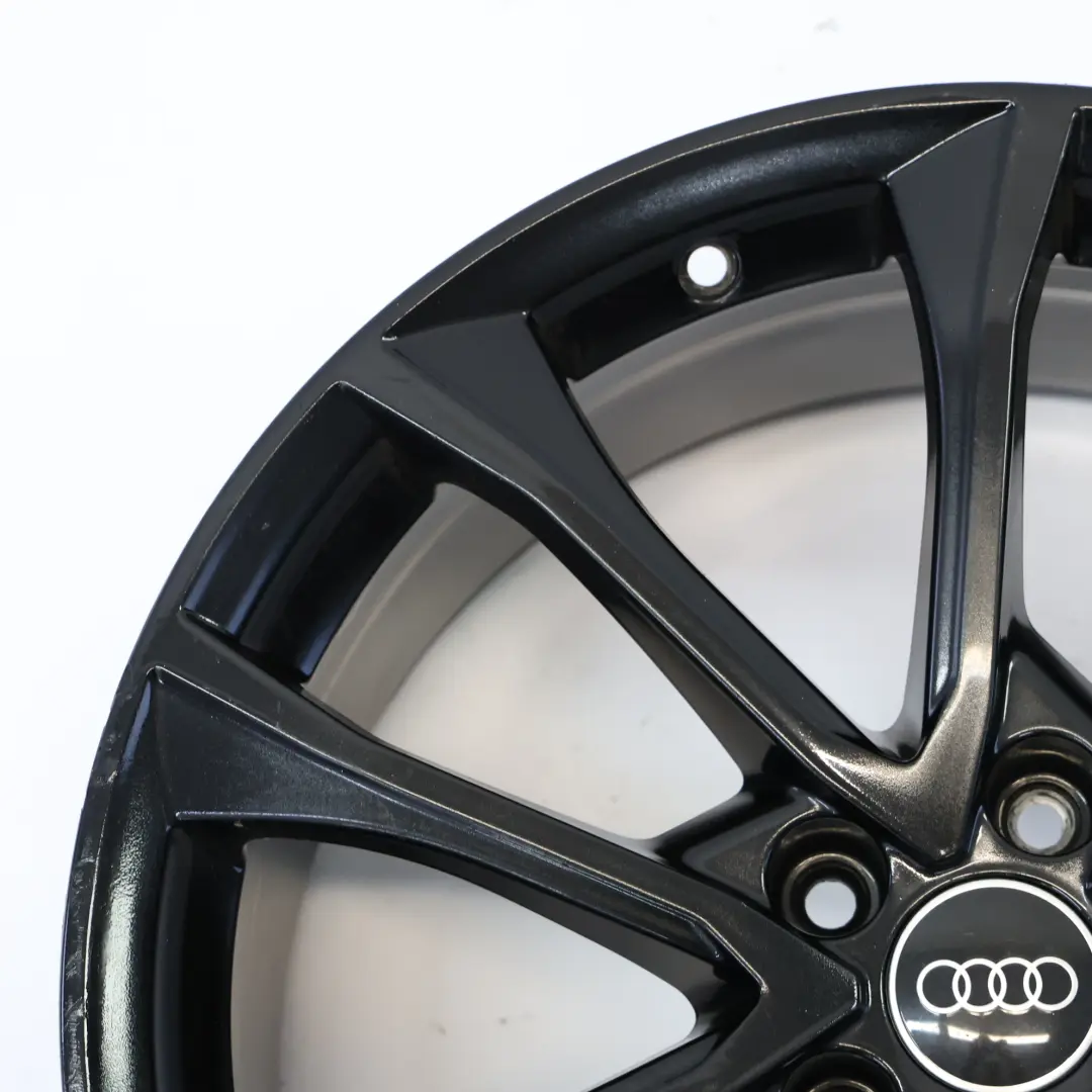 Audi A4 S4 8W B9 Felga Aluminiowa Czarna 19" 8.5J ET:40 - SKU 8W0601025BF-1 - Numer Części 8W0601025BF