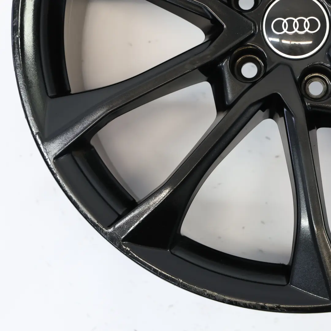 Audi A4 S4 8W B9 Felga Aluminiowa Czarna 19" 8.5J ET:40 - SKU 8W0601025BF-1 - Numer Części 8W0601025BF