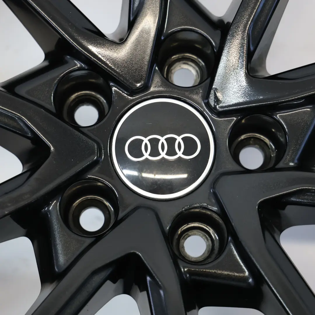 Audi A4 S4 8W B9 Felga Aluminiowa Czarna 19" 8.5J ET:40 - SKU 8W0601025BF-1 - Numer Części 8W0601025BF